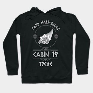 Cabin #19 in Camp Half Blood, Child of Tyche – Percy Jackson inspired design Hoodie